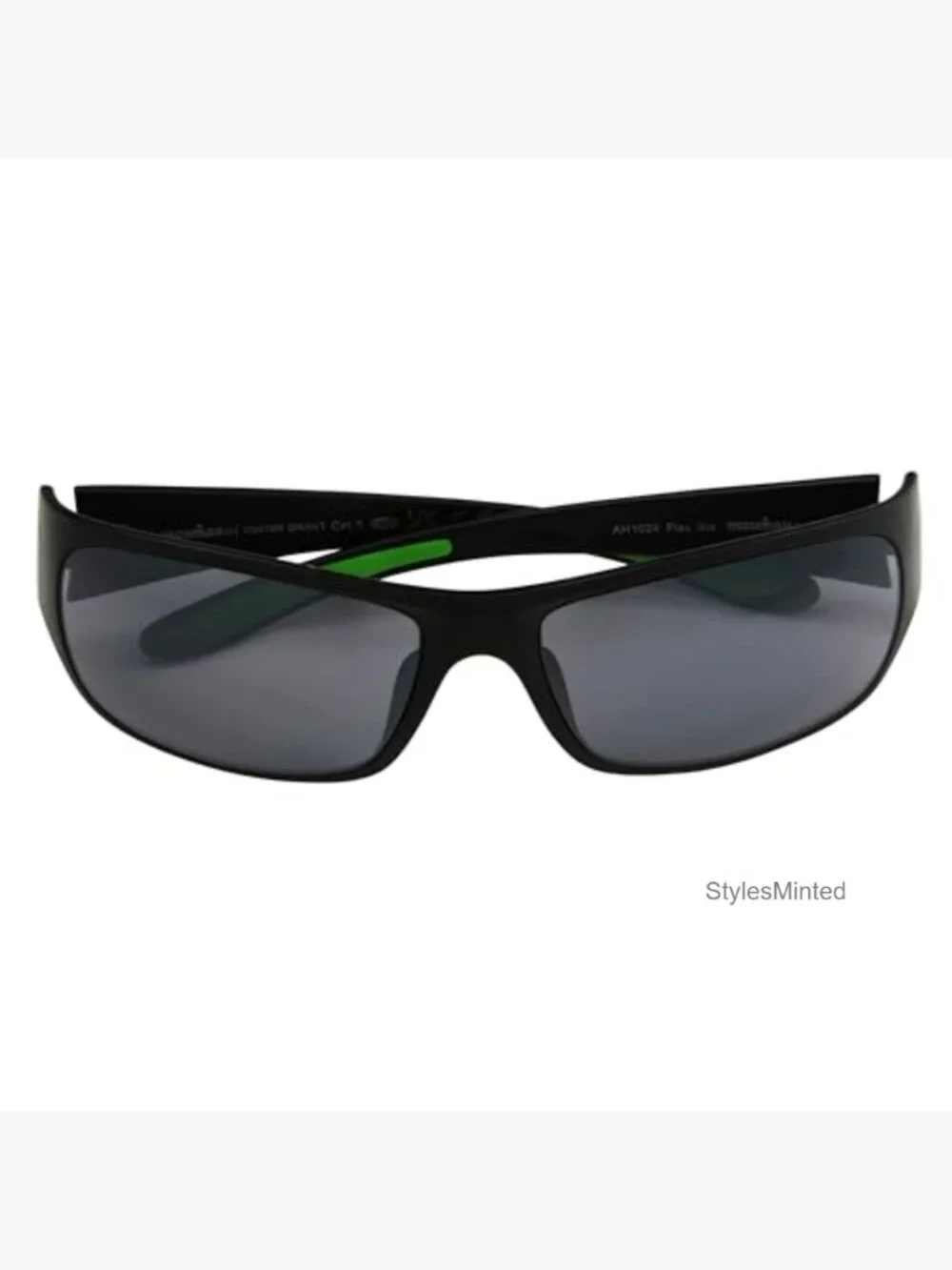 Men's Flex Sunglasses Wrap with UV Protection, Scratch Resistant, 62 mm